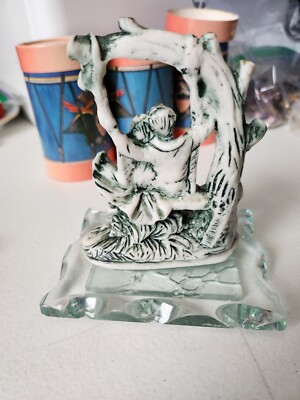 Vintage Arte Murano Linea Del Vecchio Vetro made in Italy figurine