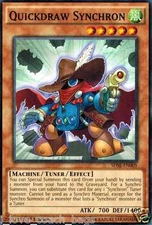 Quickdraw Synchron 1st SDSE-EN005 X 3 Mint yugioh Cards