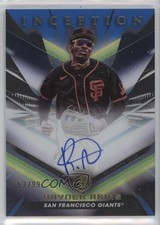 2023 Bowman Inception Auto Blue Foil 52/99 Rayner Arias #BPA-RAS Auto 10k8