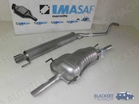Imasaf Auspuffset Msd+Esd für Opel Astra G Caravan+Kasten 1.6 2003-2005