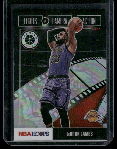2020-21 Panini Mosaic Men of Mastery LeBron James Los Angeles Lakers #20 Lights,