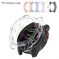 Bumper Shell TPU Smart Watch Cover Protector Case for Garmin Fenix 7 7X 7S Solar