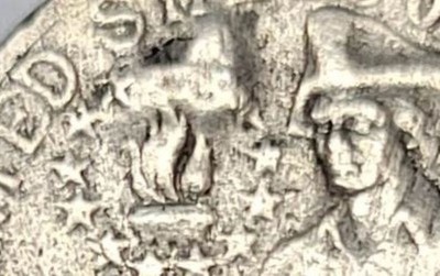 1776-1976 US Bicentennial Qtr NO Mint FLAMES REV ERRORS & PONYTAIL