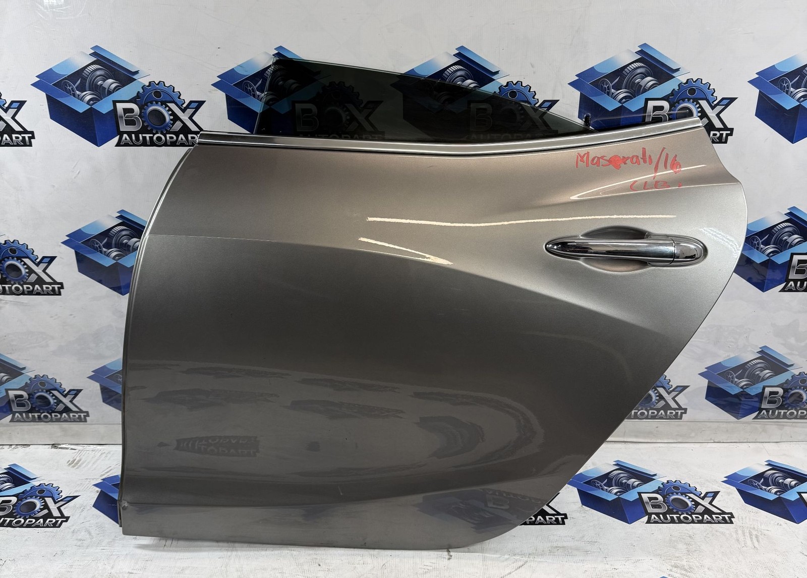 2014-2024 MASERATI GHIBLI Rear Door Left Driver Side Gray Paint: 672B OEM