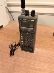 Sony Wavehawk ICF-SC1 300 Channel Triple Conversion Radio Scanner Receiver