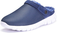 Pantofole Da Uomo Donna Inverno Caldo Pelliccia Zoccoli E Sabot Impermeabile Com