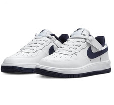 Nike PS Air Force 1 Low EasyOn White/Midnight Navy FN0237-104 j