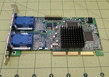 Matrox G45 MDHA16DLXB AGP VGA Video Graphics Card