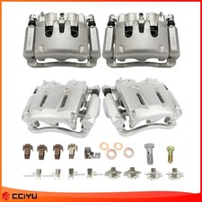 For 2005-2007 Ford F-250 Super Duty Front and Rear Brake Calipers With Bracket
