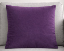Cushion Covers Velvet Extra Soft Plush 16 X 16" Inch 40 x 40 cm - 17 Colours