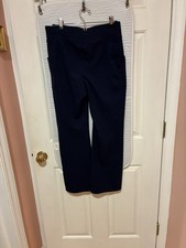 Denim F Co Active Petite Duo Stretch Lightly Boot Pants Navy Small