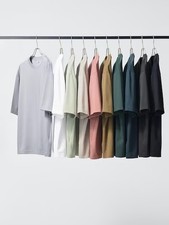 UNIQLO U AIRism Cotton Oversized Crew Neck Half-Sleeve T-Shirt XXS-3XL US/EUsize