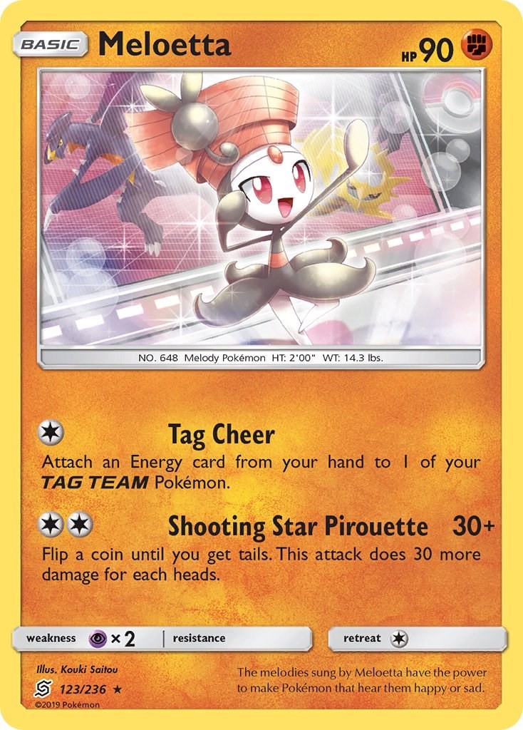 LP - Meloetta SM11 - 123/236 SM - Unified Minds
