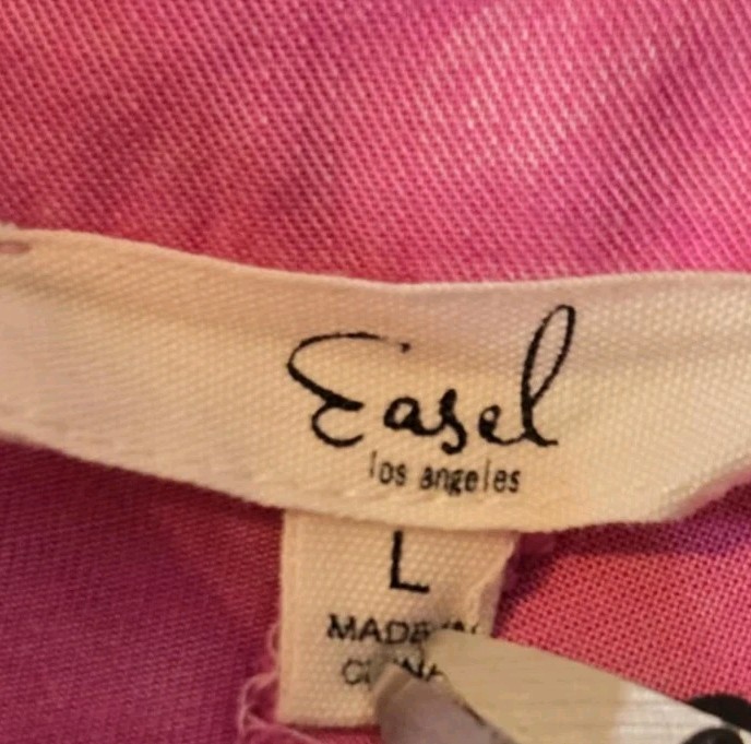 Easel OVERSIZED Solid Color Dolman Sleeve Top in … - image 5