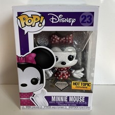 Funko Pop! Disney Minnie Mouse Diamond Vinyl Figure #23 Hot Topic Exclusive