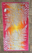 Clarissa Hulse Bath Towel Velour Multicoloured 100% Cotton Brand New