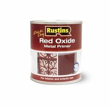 Image of RUSTINS Red Oxide Metal Primer 500ml Assorted Size Names