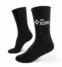 Retro A500 Mini Computer Logo Mens Cotton Socks for Classic Gamers