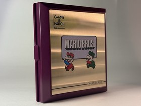 Nintendo Game & Watch Mario Bros. MW-56 Multi Screen Box & Manual Tested Working