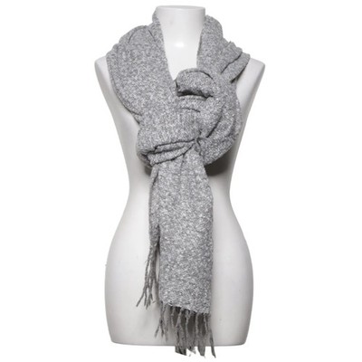 Cox, Schal, Damen, Grau, 175 cm, 65 #wFO