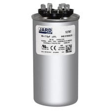 40 7.5 uf/MFD 370-440 VAC volts Round Dual Run Capacitor 50/60 Hz - Lot-1