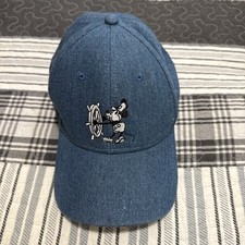 Disney Mickey Mouse Blue Denim Hat One Size Cap