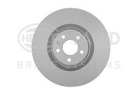 Hella Pagid 2X Bremsscheibe Vorne Ø356 Mm InnenbelüFtet FüR Audi A6 Avant 4G5