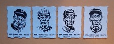JOSH GIBSON PETE HILL JOSE MENDEZ TURKEY STEARNES Gumball Negro Baseball Cards