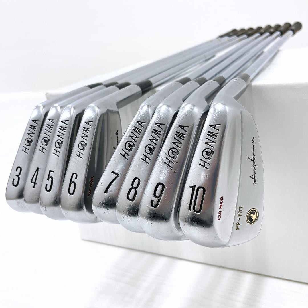 HONMA PP-737 Tour Model Iron Set 8pcs 3-10 Stiff Flex Dynamic Gold
