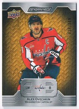 2023-24 UPPER DECK ENGRAINED OAK ALEX OVECHKIN 039/349 WASHINGTON CAPITALS #19
