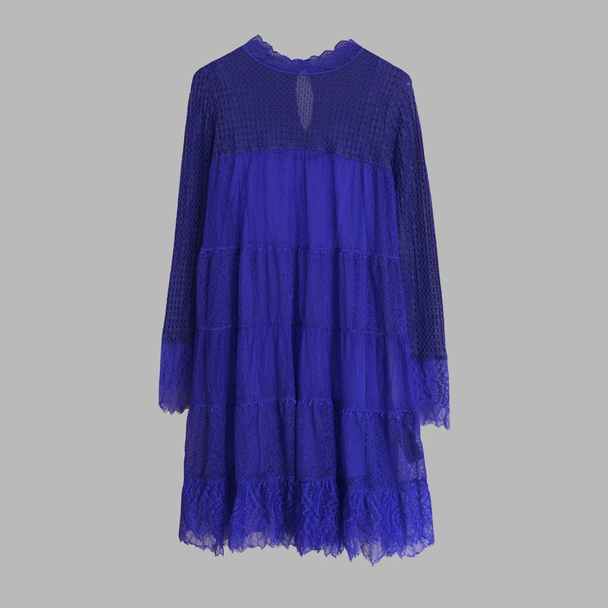 all saints blue lace dress All saints lace dress