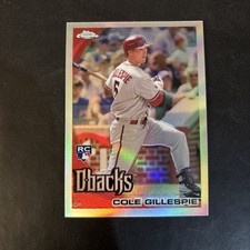 2010 Topps Update Series - Chrome Refractor Rc Box Loader Cole Gillespie #CHR08