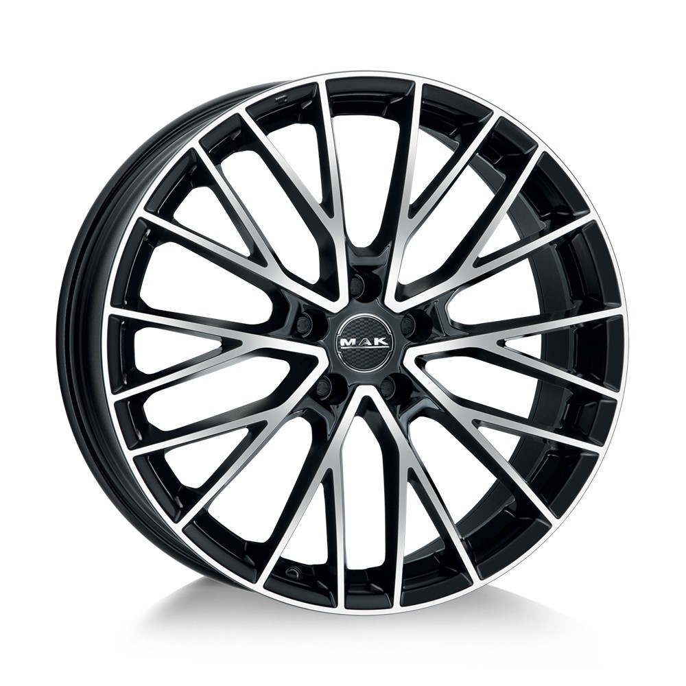 Cerchi in lega NAD MAK SPECIALE 9x20 5x112 ET 42 BLACK MIRROR per SKODA