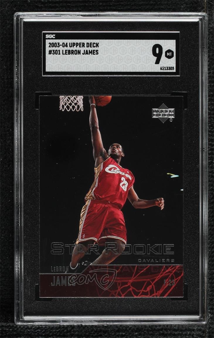 LeBron James 2003 Upper Deck #301 Star Rookie Price Guide - Sports