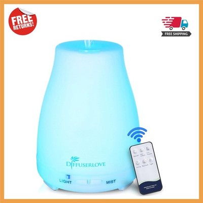 Ultrasonic Humidifier & Aromatherapy Diffuser 200ML with Auto Turn-Off Safety
