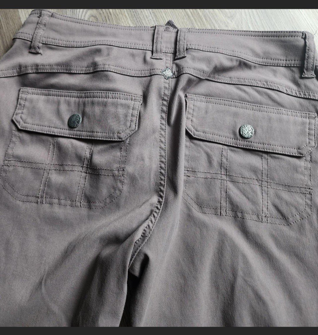 Prana Size 6 Gray Pants With Pockets  View 5