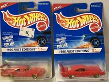 2-error On 1-hot Wheels 1996 First Editions 1970 Dodge Charger Daytona 312 Mip 2-error On 1-hot Wheels 1996 First Editions 1970 Dodge Charger Daytona 312 Mip