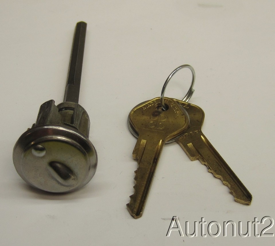72-74 Dodge Chrysler Plymouth Ignition Lock Cylinder Keys w/o Tilt