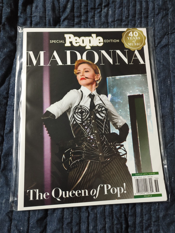 Madonna Queen of Pop People Magazine October 2023