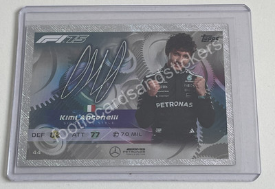 Turbo Attax 2025 #44 Kimi Antonelli SIGNATURE STYLE Topps   EXKLUSIV