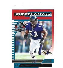 RAY LEWIS 2025 PANINI/SCORE *FIRST BALLOT HALL OF FAME* PACK FRESH-FREE SHIP