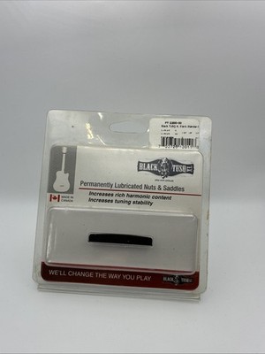Graph Tech TUSQ XL PT-2200-00 schwarz Standard ungeschnittene Mutter Ersatz Upgrade