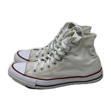 Converse Chuck Taylor All Star High Top Sneakers Optical White Canvas Womens 7