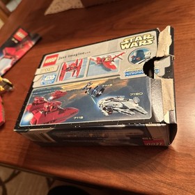 Lego Star Wars Twin Pod Cloud Car #7119 100% Complete W/Box, Manual & Lobot