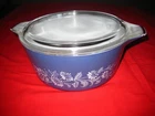 Vintage Pyrex Colonial Mist Casserole With Lid. 475-B