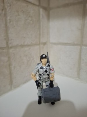 Vintage Hong Kong 1986 Gi Joe Action Figure Mainframe Computer Specialist  Vtg
