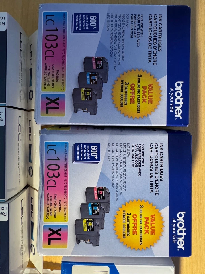 brother printer ink various cartridges lc103 - Image 2 of 4