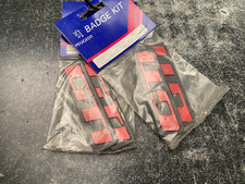 Genuine OE Peugeot GTI Badge KIT (Pair of badges) GTI Emblem - 9602.1H