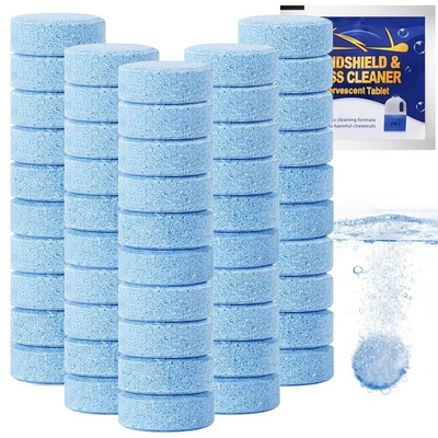 #ad 100 Pieces Car windshield washer fluid Concentrated Clean Tablets Windshield W $10.53
