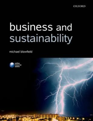 Business and Sustainability Paperback Michael Blowfield